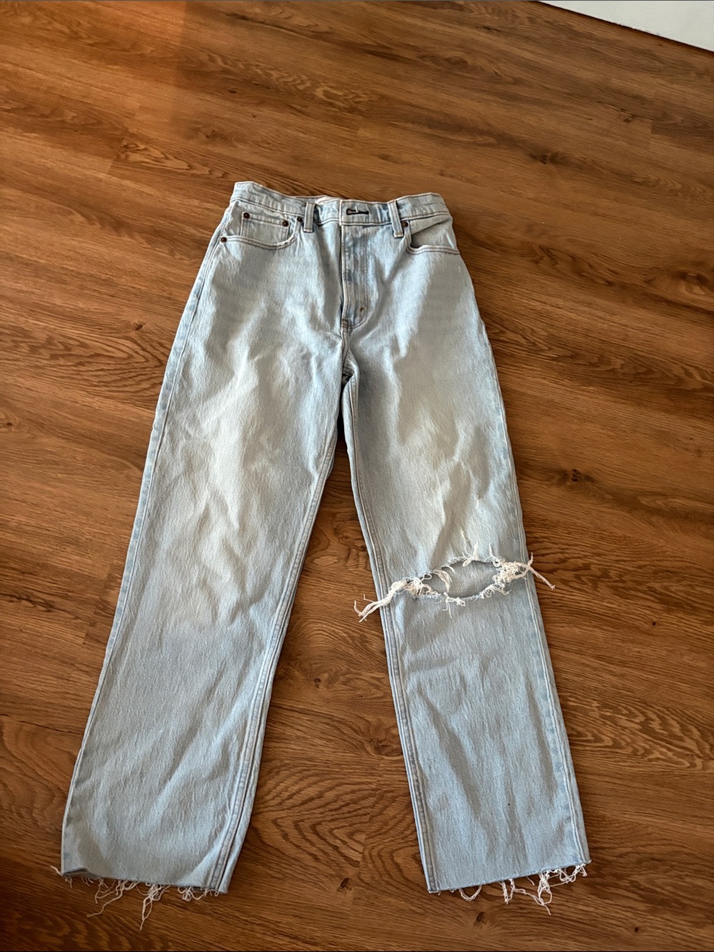 Abercrombie & Fitch 90s straight Ultra high rise
